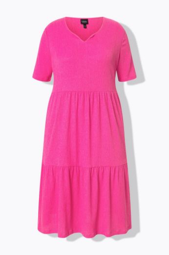Moda za polnejše Haljina midi A kroja plus velikost, xxl, Ulla Popken in Johann Popken (JP1880)