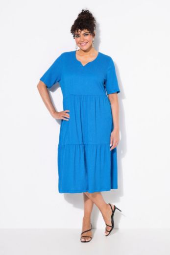 Moda za polnejše Haljina midi A kroja plus velikost, xxl, Ulla Popken in Johann Popken (JP1880)