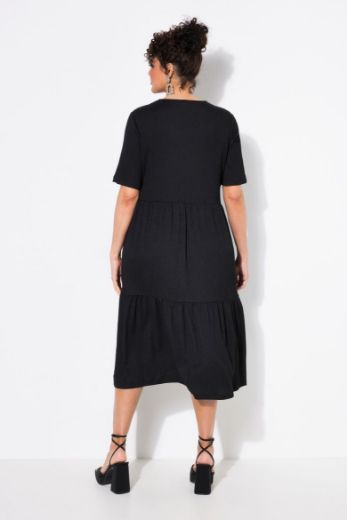 Moda za polnejše Haljina midi A kroja plus velikost, xxl, Ulla Popken in Johann Popken (JP1880)