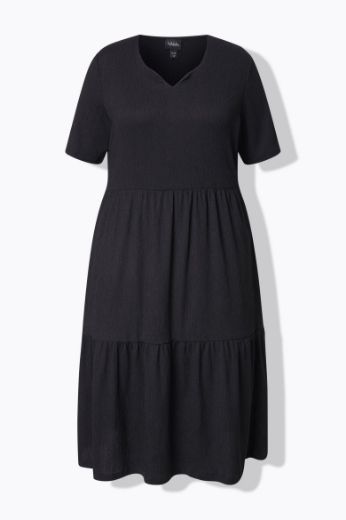 Moda za polnejše Haljina midi A kroja plus velikost, xxl, Ulla Popken in Johann Popken (JP1880)