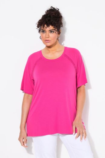Moda za polnejše Majica kratkih rukava okruglog ovratnika plus velikost, xxl, Ulla Popken in Johann Popken (JP1880)