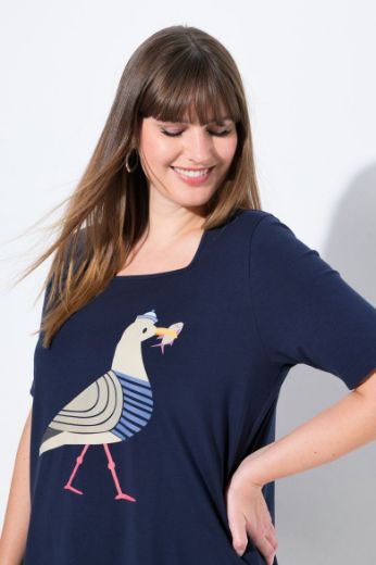 Moda za polnejše Majica kratkih rukava A kroja plus velikost, xxl, Ulla Popken in Johann Popken (JP1880)