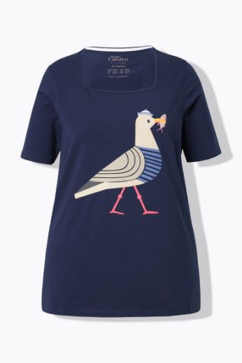 Moda za polnejše Majica kratkih rukava A kroja plus velikost, xxl, Ulla Popken in Johann Popken (JP1880)