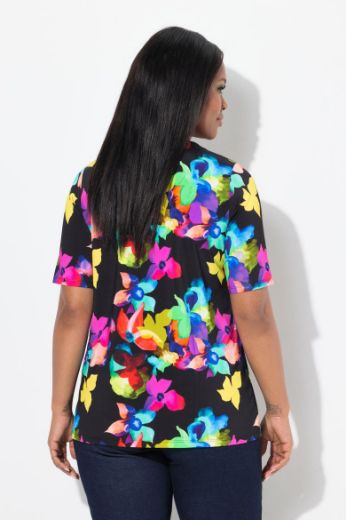 Moda za polnejše Majica kratkih rukava okruglog ovratnika plus velikost, xxl, Ulla Popken in Johann Popken (JP1880)