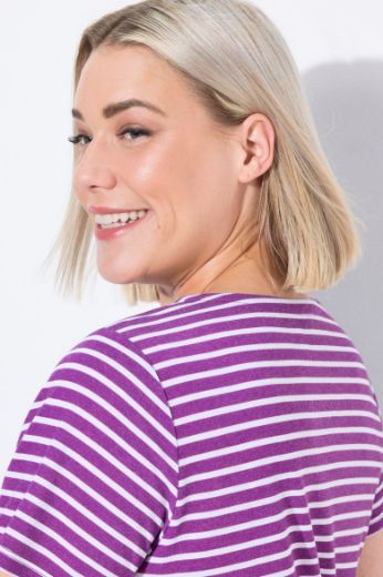 Moda za polnejše Majica kratkih rukava V ovratnika plus velikost, xxl, Ulla Popken in Johann Popken (JP1880)