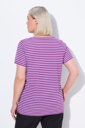 Moda za polnejše Majica kratkih rukava V ovratnika plus velikost, xxl, Ulla Popken in Johann Popken (JP1880)
