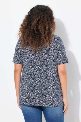 Moda za polnejše Majica kratkih rukava V ovratnika plus velikost, xxl, Ulla Popken in Johann Popken (JP1880)