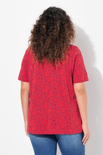 Moda za polnejše Majica kratkih rukava V ovratnika plus velikost, xxl, Ulla Popken in Johann Popken (JP1880)