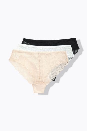 Moda za polnejše Gaćice 3 komada plus velikost, xxl, Ulla Popken in Johann Popken (JP1880)