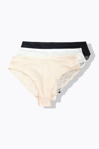 Moda za polnejše Gaćice 3 komada plus velikost, xxl, Ulla Popken in Johann Popken (JP1880)