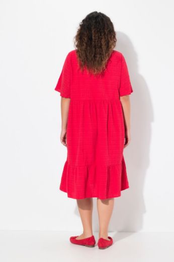 Moda za polnejše Haljina midi A kroja plus velikost, xxl, Ulla Popken in Johann Popken (JP1880)
