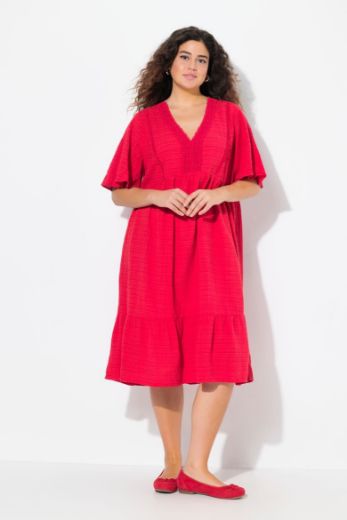 Moda za polnejše Haljina midi A kroja plus velikost, xxl, Ulla Popken in Johann Popken (JP1880)