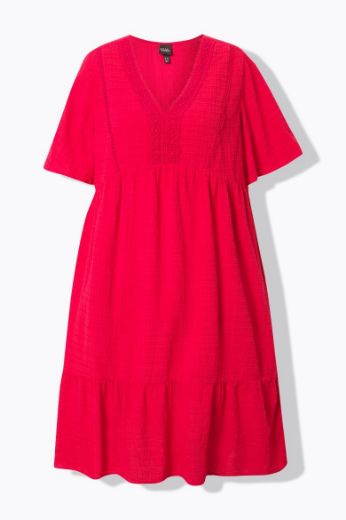 Moda za polnejše Haljina midi A kroja plus velikost, xxl, Ulla Popken in Johann Popken (JP1880)