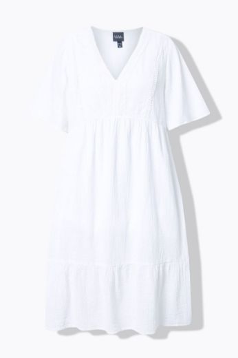 Moda za polnejše Haljina midi A kroja plus velikost, xxl, Ulla Popken in Johann Popken (JP1880)