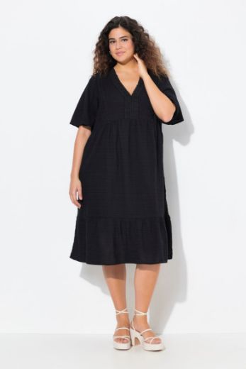 Moda za polnejše Haljina midi A kroja plus velikost, xxl, Ulla Popken in Johann Popken (JP1880)