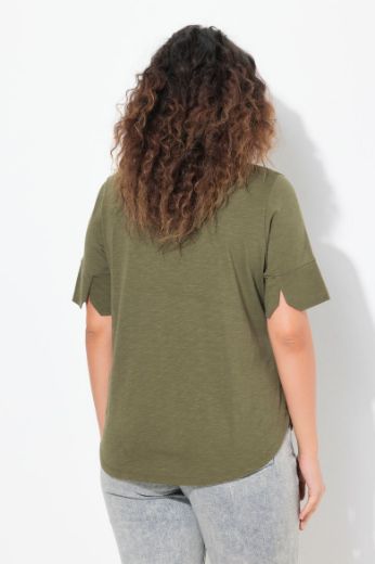 Moda za polnejše Majica kratkih rukava okruglog ovratnika plus velikost, xxl, Ulla Popken in Johann Popken (JP1880)
