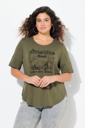 Moda za polnejše Majica kratkih rukava okruglog ovratnika plus velikost, xxl, Ulla Popken in Johann Popken (JP1880)