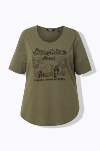 Moda za polnejše Majica kratkih rukava okruglog ovratnika plus velikost, xxl, Ulla Popken in Johann Popken (JP1880)
