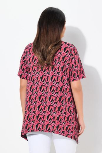 Moda za polnejše Majica kratkih rukava V ovratnika plus velikost, xxl, Ulla Popken in Johann Popken (JP1880)