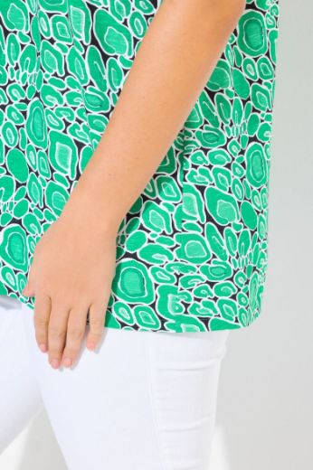 Moda za polnejše Majica kratkih rukava V ovratnika plus velikost, xxl, Ulla Popken in Johann Popken (JP1880)