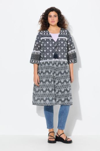 Moda za polnejše Bluza 3/4 rukava dužeg kroja plus velikost, xxl, Ulla Popken in Johann Popken (JP1880)