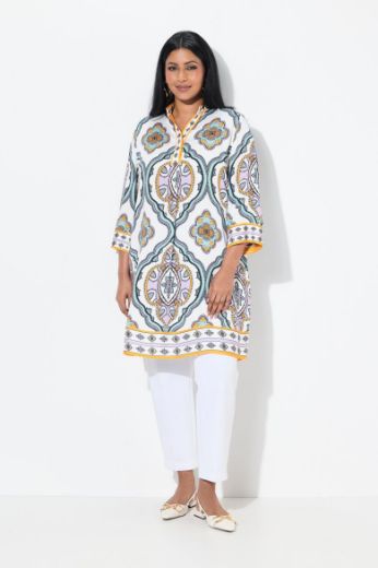 Moda za polnejše Tunika 3/4 rukava A kroja plus velikost, xxl, Ulla Popken in Johann Popken (JP1880)