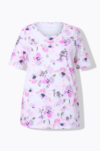 Moda za polnejše Majica kratkih rukava okruglog ovratnika plus velikost, xxl, Ulla Popken in Johann Popken (JP1880)