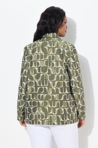 Moda za polnejše Bluza dugih rukava na kopčanje plus velikost, xxl, Ulla Popken in Johann Popken (JP1880)