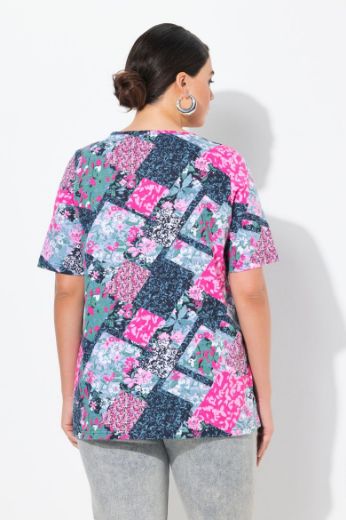 Moda za polnejše Majica kratkih rukava A kroja plus velikost, xxl, Ulla Popken in Johann Popken (JP1880)