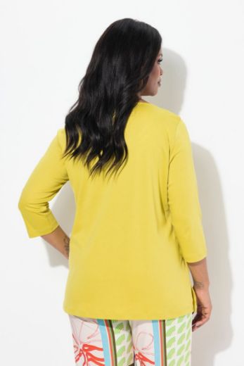 Moda za polnejše Majica 3/4 rukava A kroja plus velikost, xxl, Ulla Popken in Johann Popken (JP1880)