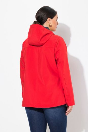 Moda za polnejše Jakna s kapuljačom vodootporna plus velikost, xxl, Ulla Popken in Johann Popken (JP1880)