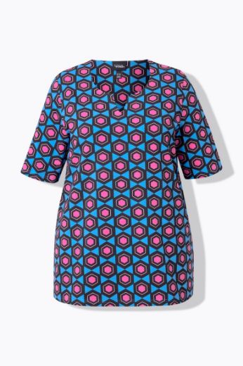 Moda za polnejše Majica kratkih rukava A kroja plus velikost, xxl, Ulla Popken in Johann Popken (JP1880)