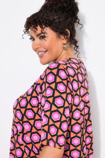 Moda za polnejše Majica kratkih rukava A kroja plus velikost, xxl, Ulla Popken in Johann Popken (JP1880)