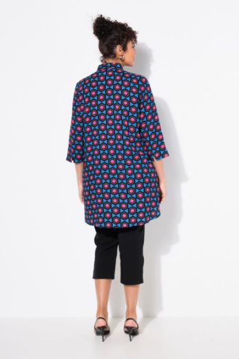 Moda za polnejše Bluza 3/4 rukava dužeg A kroja plus velikost, xxl, Ulla Popken in Johann Popken (JP1880)