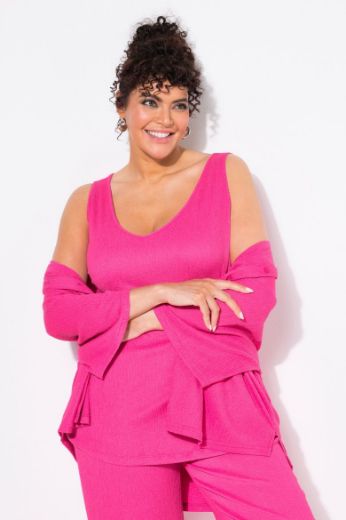 Moda za polnejše Top bez rukava V ovratnika plus velikost, xxl, Ulla Popken in Johann Popken (JP1880)