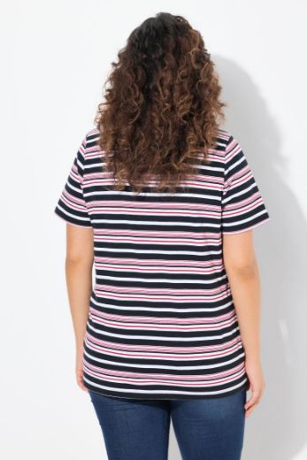 Moda za polnejše Majica kratkih rukava V ovratnika plus velikost, xxl, Ulla Popken in Johann Popken (JP1880)