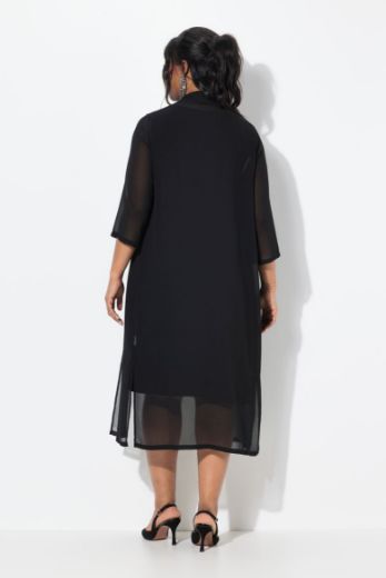 Moda za polnejše Bluza 3/4 rukava dužeg kroja plus velikost, xxl, Ulla Popken in Johann Popken (JP1880)