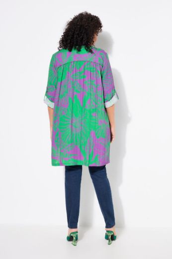 Moda za polnejše Bluza na kopčanje dužeg kroja plus velikost, xxl, Ulla Popken in Johann Popken (JP1880)
