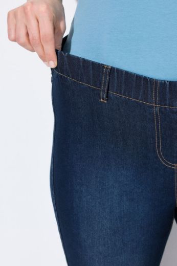 Moda za polnejše Hlače elastičnog struka skraćenih nogavica plus velikost, xxl, Ulla Popken in Johann Popken (JP1880)