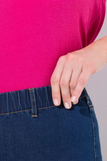 Moda za polnejše Hlače elastičnog struka skraćenih nogavica plus velikost, xxl, Ulla Popken in Johann Popken (JP1880)