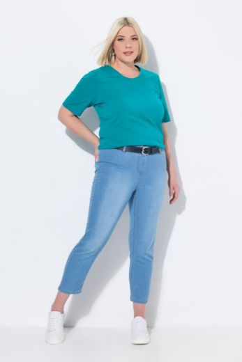 Moda za polnejše Hlače elastičnog struka skraćenih nogavica plus velikost, xxl, Ulla Popken in Johann Popken (JP1880)