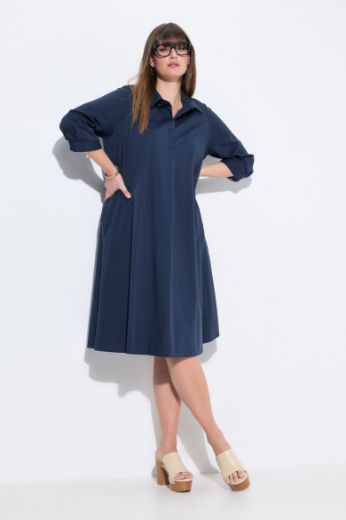 Moda za polnejše Haljina 3/4 rukava A kroja plus velikost, xxl, Ulla Popken in Johann Popken (JP1880)