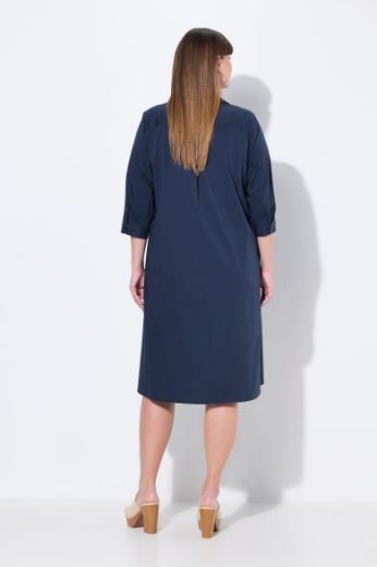 Moda za polnejše Haljina 3/4 rukava A kroja plus velikost, xxl, Ulla Popken in Johann Popken (JP1880)