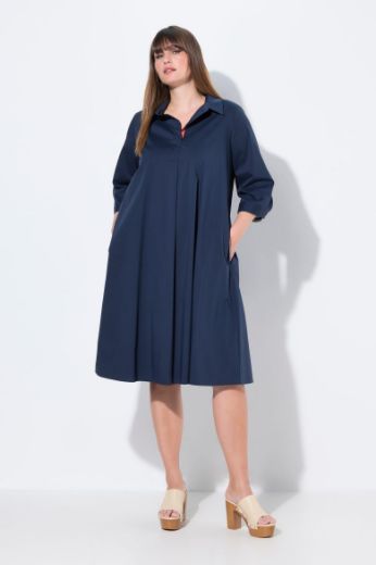 Moda za polnejše Haljina 3/4 rukava A kroja plus velikost, xxl, Ulla Popken in Johann Popken (JP1880)