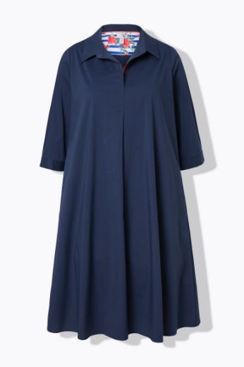 Moda za polnejše Haljina 3/4 rukava A kroja plus velikost, xxl, Ulla Popken in Johann Popken (JP1880)