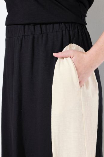 Moda za polnejše Suknja midi elastičnog struka plus velikost, xxl, Ulla Popken in Johann Popken (JP1880)