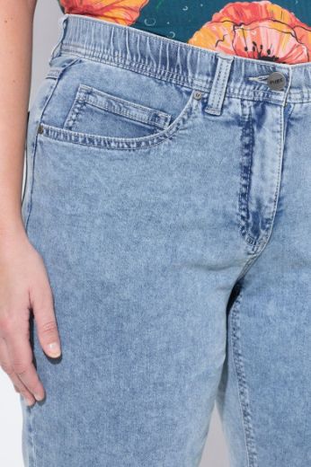 Moda za polnejše Traperice skraćenih nogavica plus velikost, xxl, Ulla Popken in Johann Popken (JP1880)