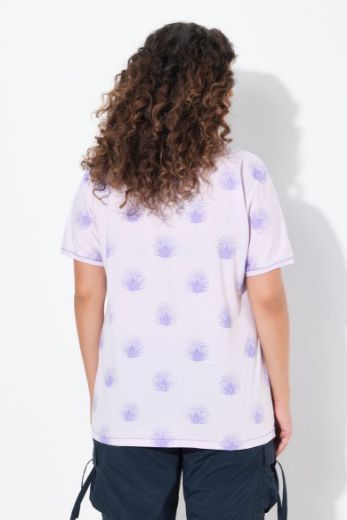 Moda za polnejše Majica kratkih rukava V ovratnika plus velikost, xxl, Ulla Popken in Johann Popken (JP1880)