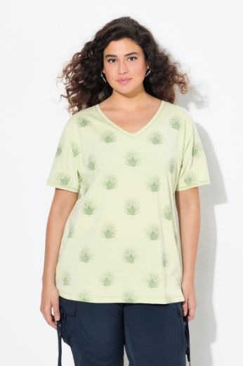 Moda za polnejše Majica kratkih rukava V ovratnika plus velikost, xxl, Ulla Popken in Johann Popken (JP1880)