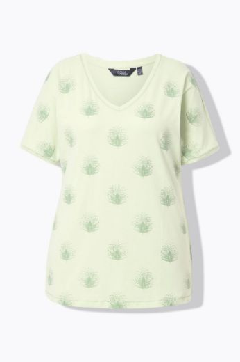 Moda za polnejše Majica kratkih rukava V ovratnika plus velikost, xxl, Ulla Popken in Johann Popken (JP1880)